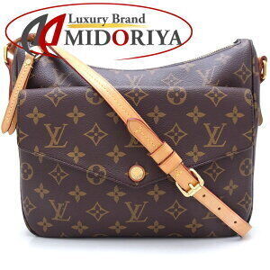 Louis Vuitton Monogram Mabillon Crossbody Shoulder Bag Brown